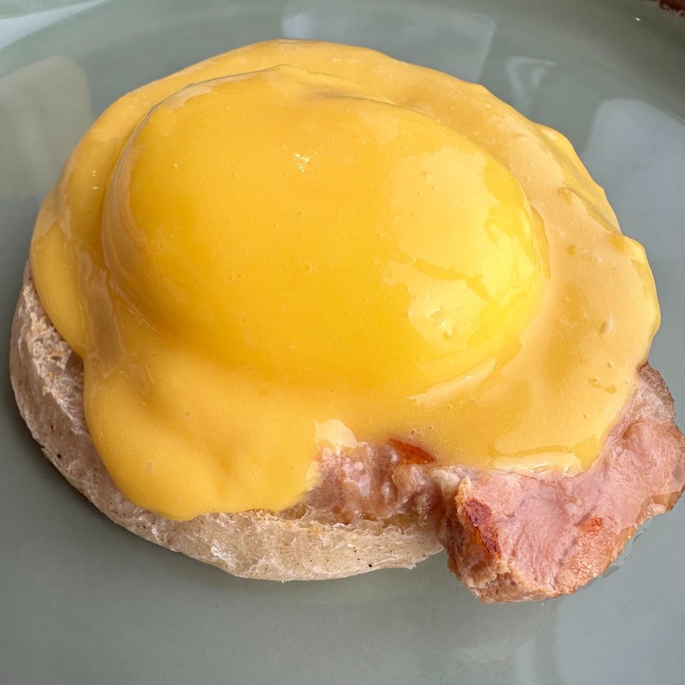 Eggs Benedict from the Marketplace