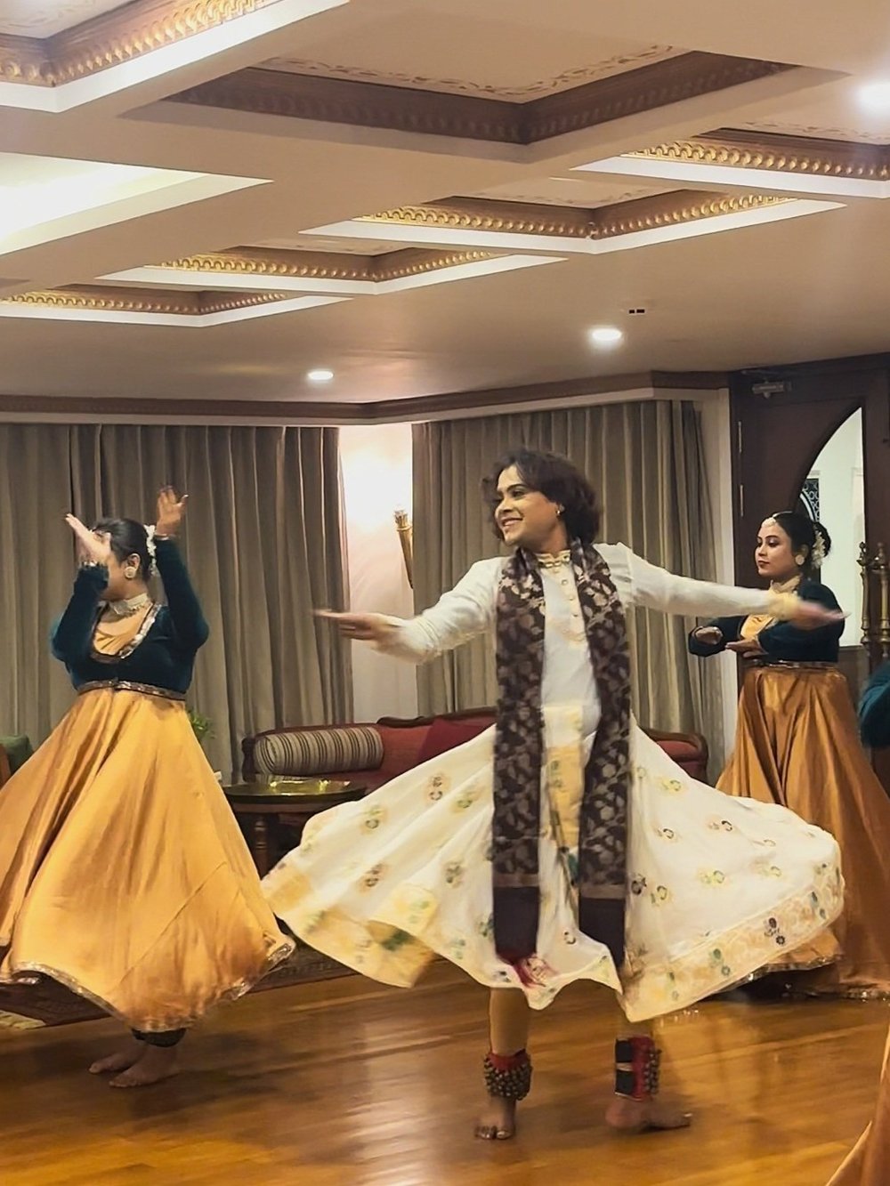 Indian dancing....