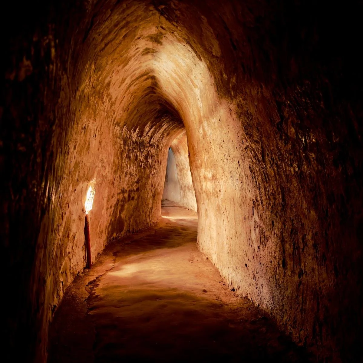 Harrowing visits to the war tunnels....