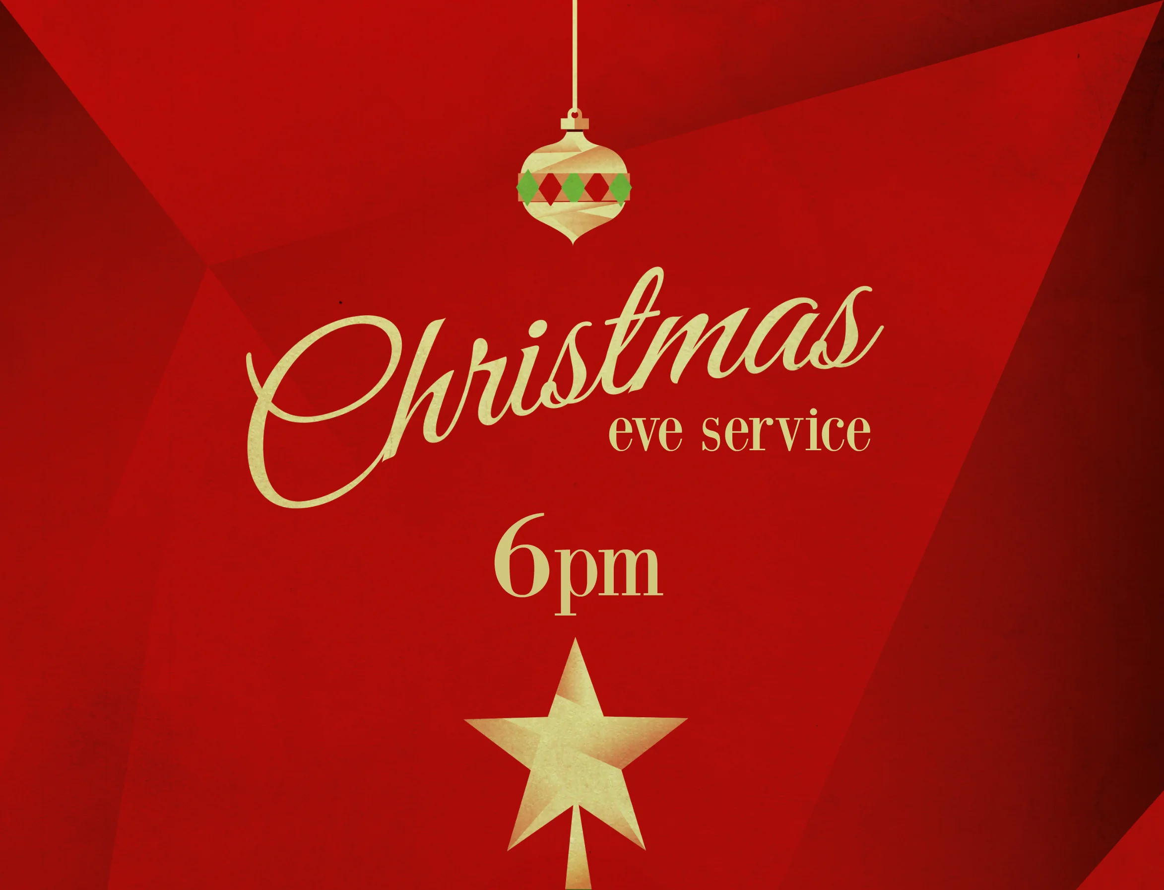 Christmas Eve Service
