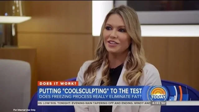 Missed me on @thetodayshow the other week?💥 Swipe through this gallery to watch the &ldquo;Does It Work&rdquo; segment in full! What a pleasure it was to take the amazing @savannahguthrie &amp; @jennabhager through their first @coolsculpting experie