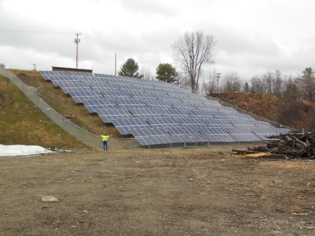 Cavendish Solar Array off of Power Plant Rd in Cavendish, VT