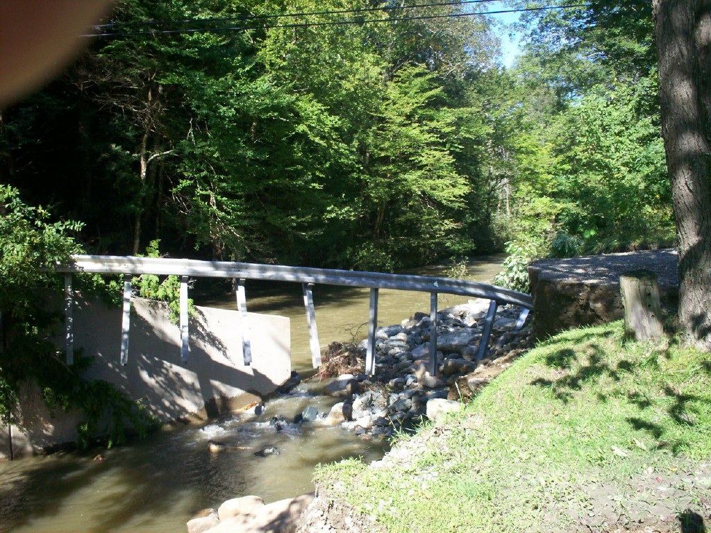 Aftermath of Tropical Storm Irene, which took place 4 years ago on Aug. 29, 2011. This bridge was finally replaced this past summer. 