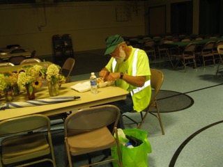 Rich Svec during Irene Recovery.