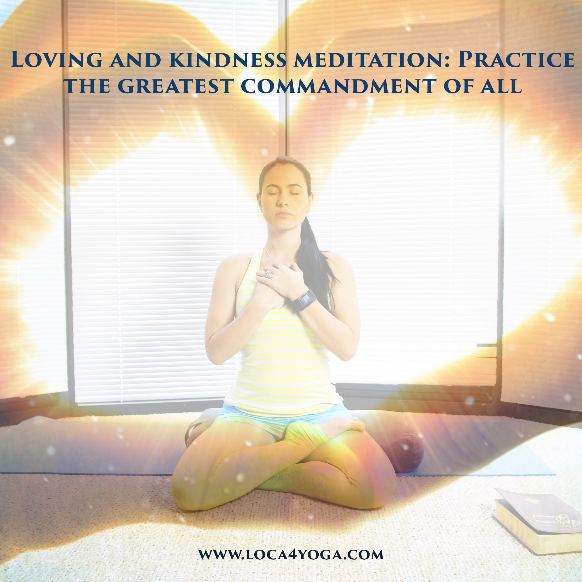 Spend some time in God's love. Practice loving and kindness meditation today!