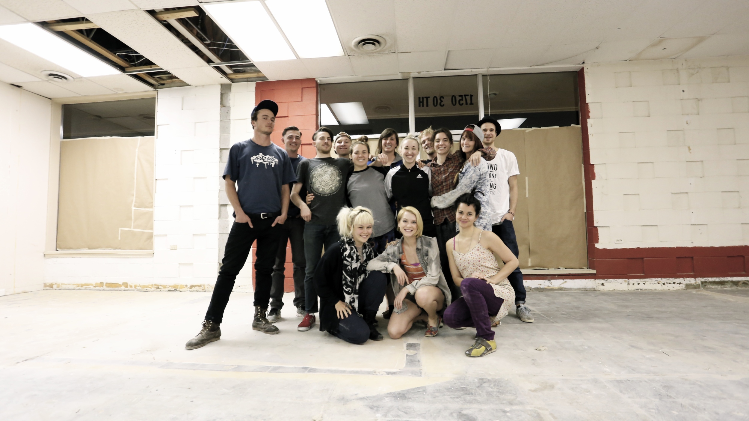 A few of Block 1750's amazing staff