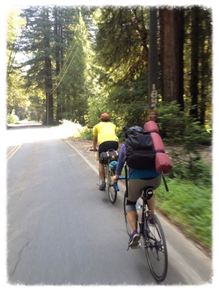 Overnight bike ride with friends at Marin.