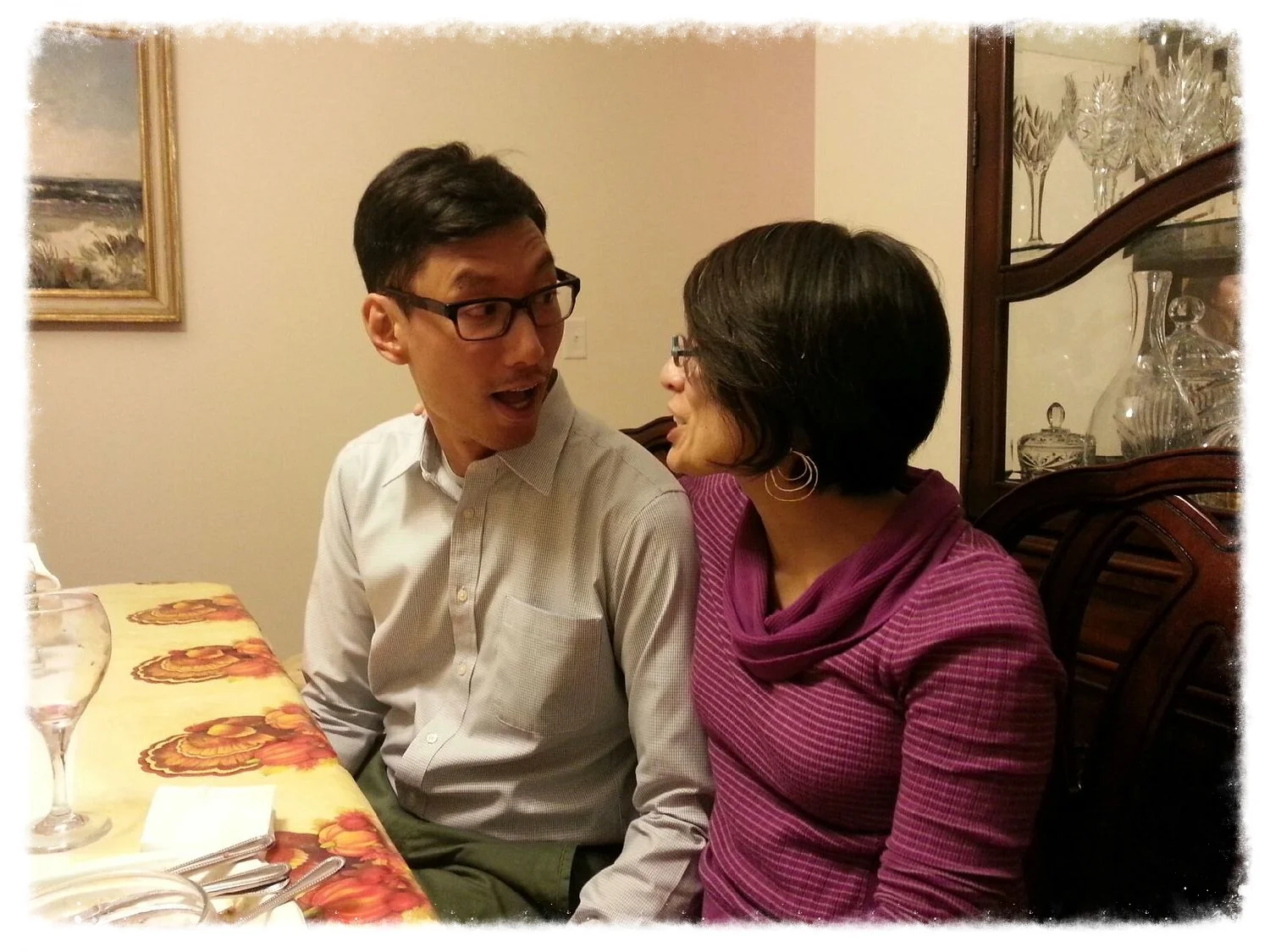 Thanksgiving...meeting the family. Ah!