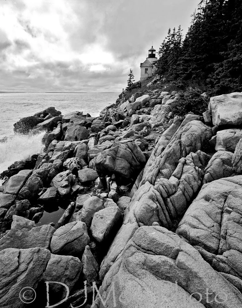    Bass Harbor Head Lighthouse, Maine, USA   