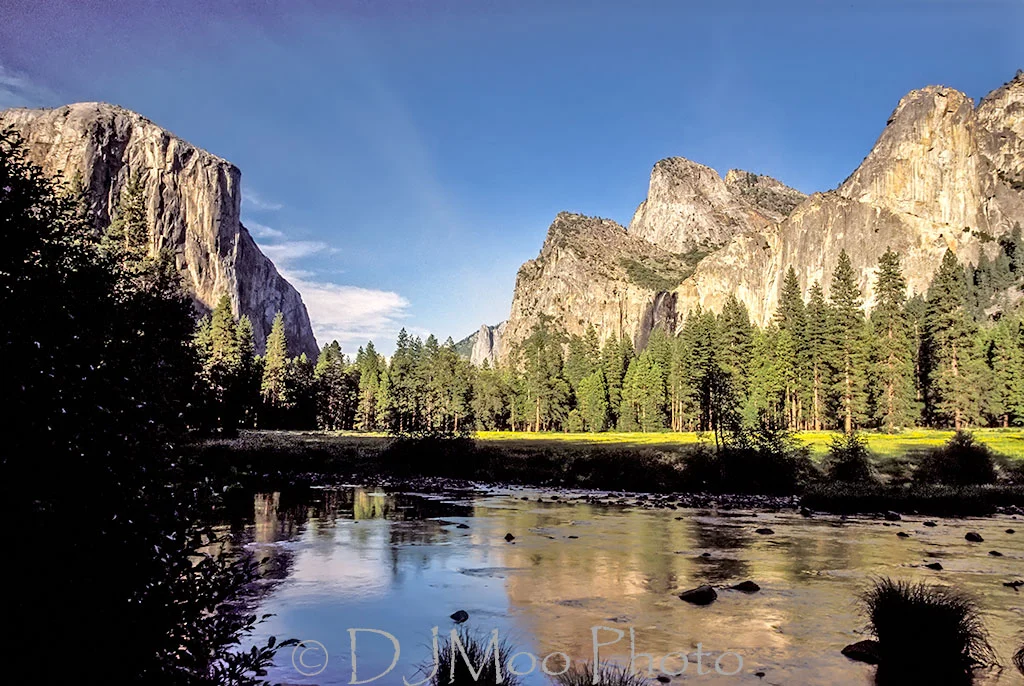   Yosemite Valley from Valley View, California, USA   