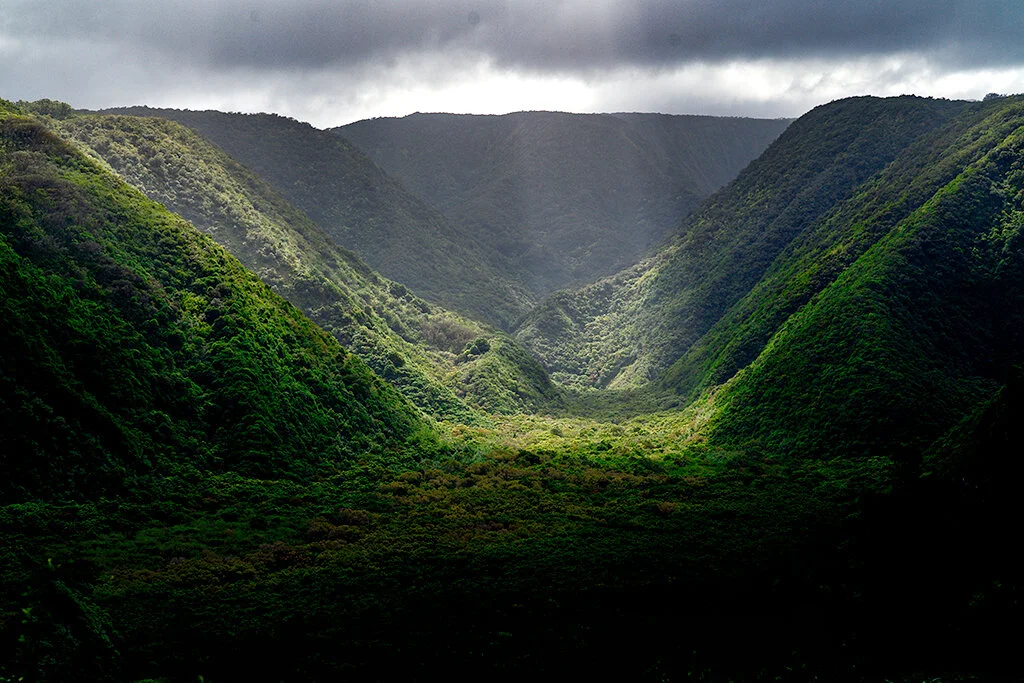    Pololu Valley Overlook, Big Island   