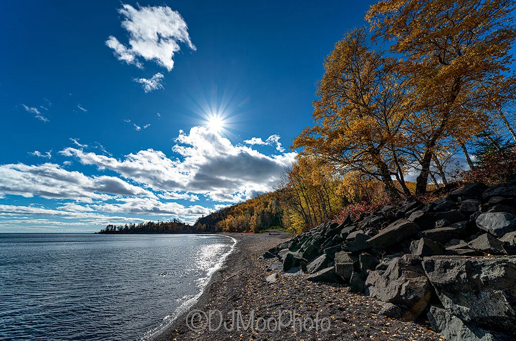    Lake Superior Coast near Grand Marais   