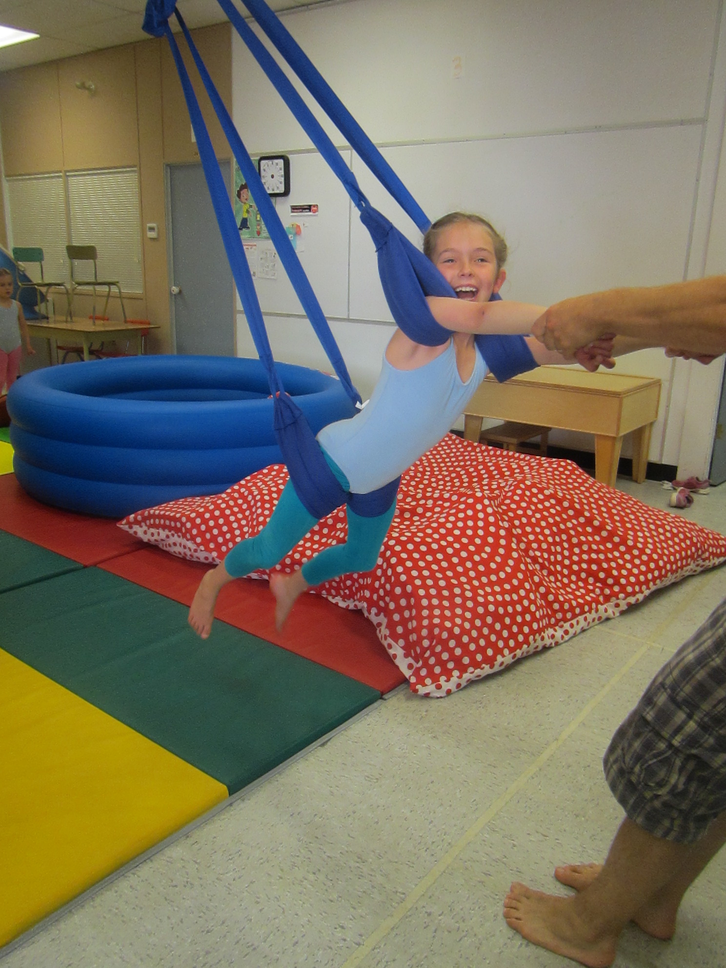 Posture, balance and coordination all develop as we move through space 