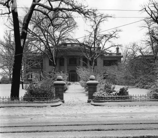 The C.B. Atkin residene on W Main St, courtesy of the McClung Collection