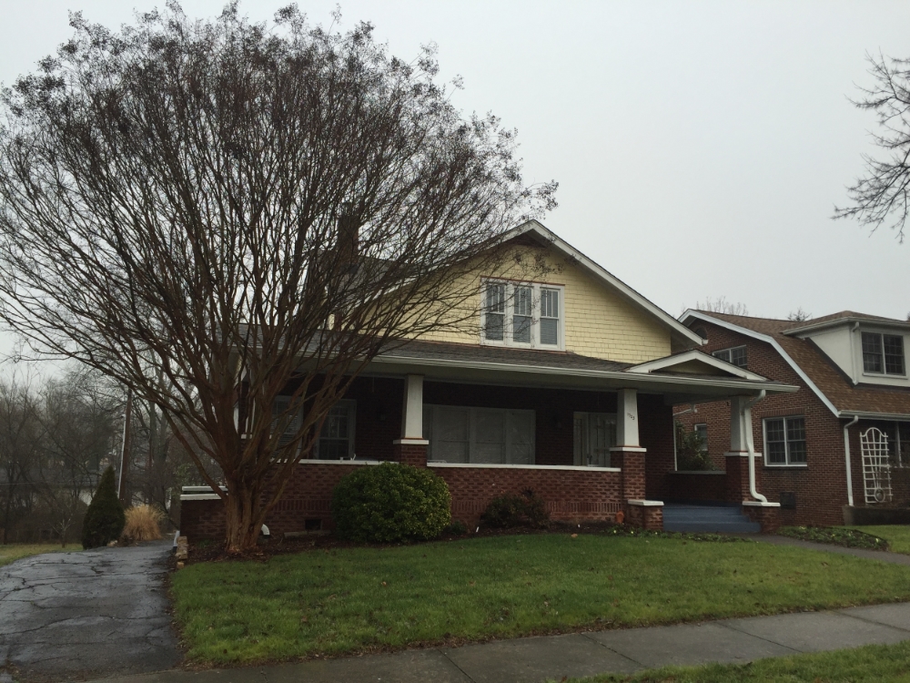 One of the earliest homes in the neighborhood, 1723 Emoriland Blvd, Craftsman Style