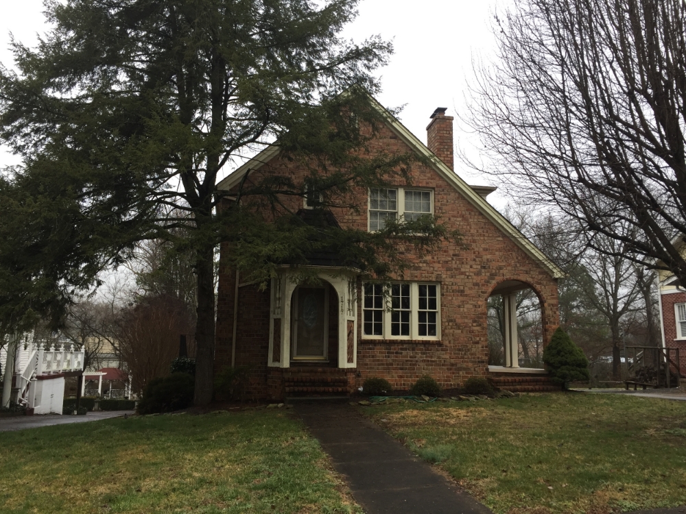 One of the earliest homes in the neighborhood, 1717 Emoriland Blvd, Tudor Style Home