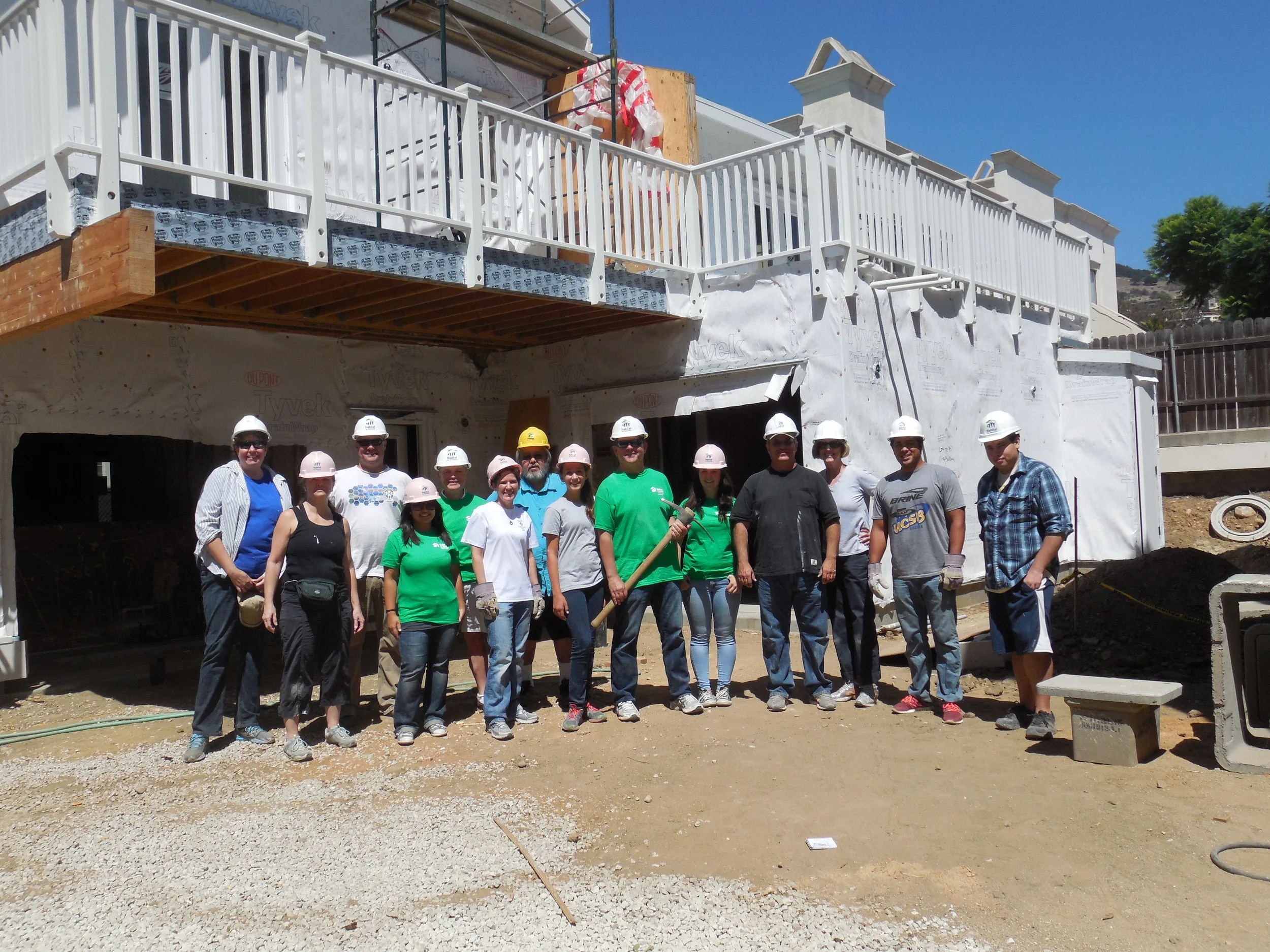 L to R: Cynthia Hooper, Terre Lapman, Eric Swanson, Christine Navarro, Sean McCulloch, Debi Scott, Chris Lem, Marty Plourd with daughters Makenzie and Audrie Plourd, Eric Schapel, Carlyn Smith, Jon Apilado and Joshua Lem.