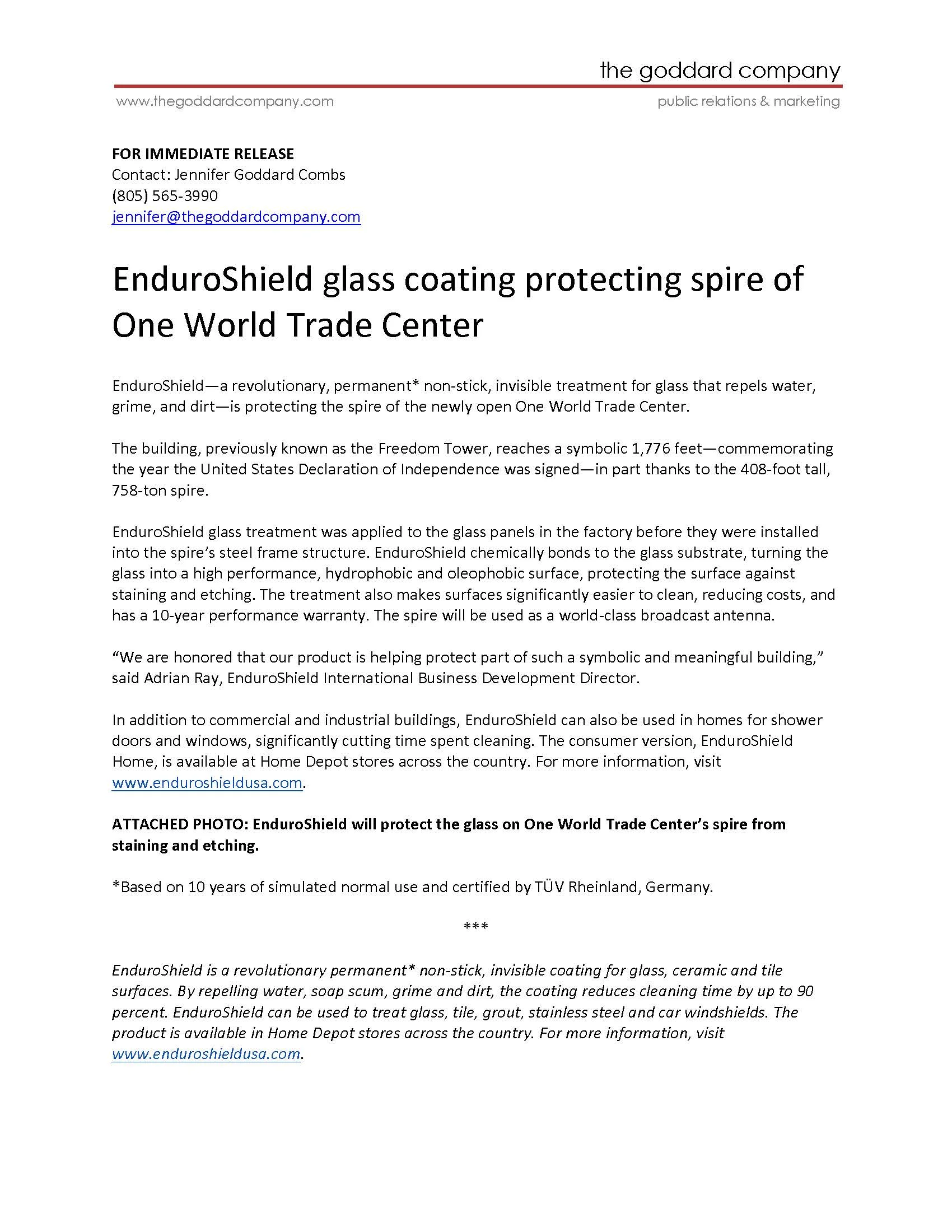 The metamorphosis of a single page press release into a cover story for Glass, a national trade magazine. 