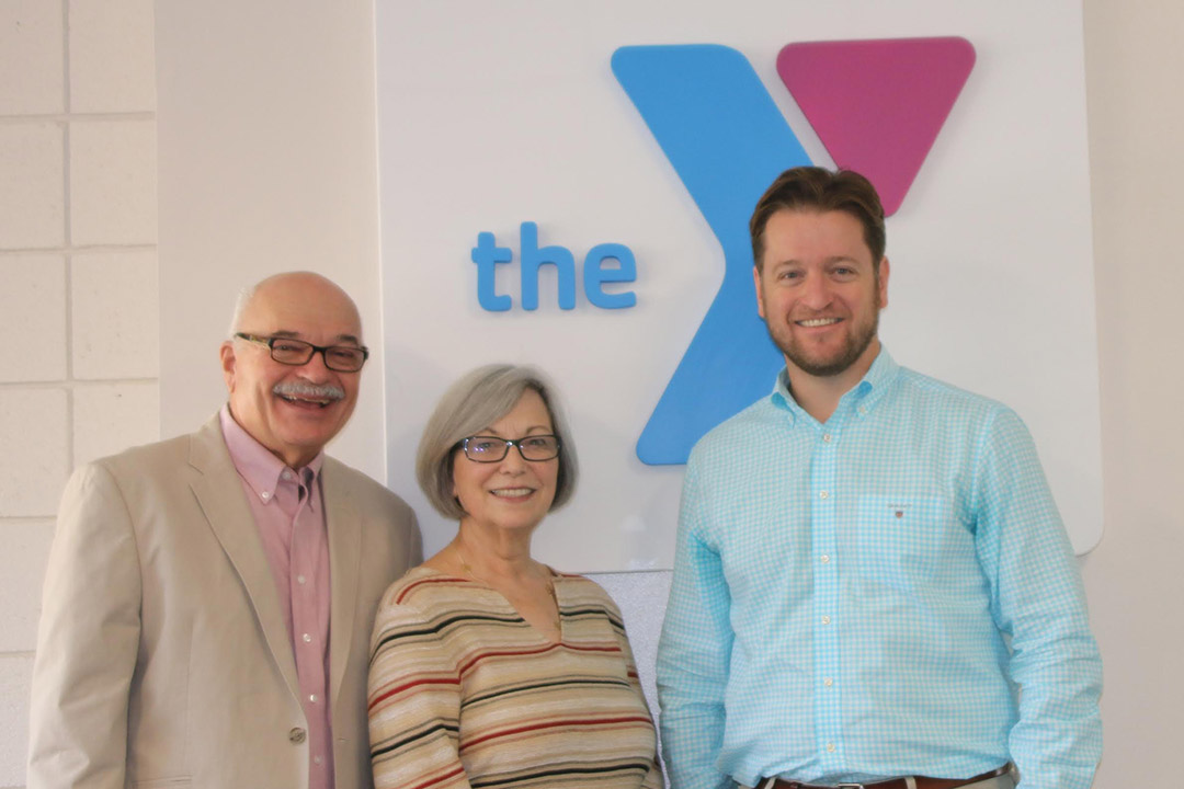 Leading the charge for the Santa Barbara Family YMCA's annual campaign are, from left, co-chairs Tom and Beth Schmid and chair Matt Rowe. (Santa Barbara Family YMCA photo)
