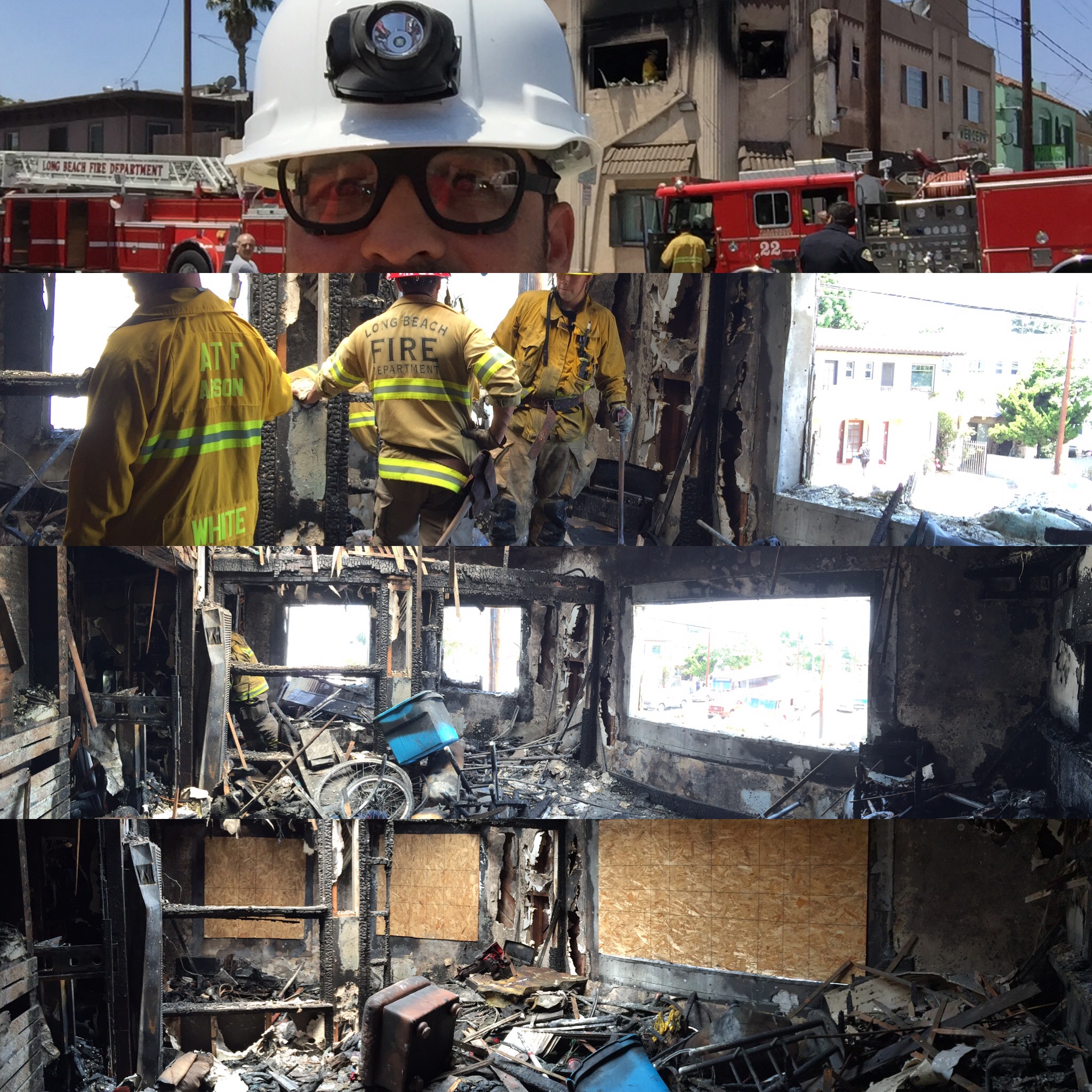 Long Beach Fire Department - Apartment Above A Convent Store
