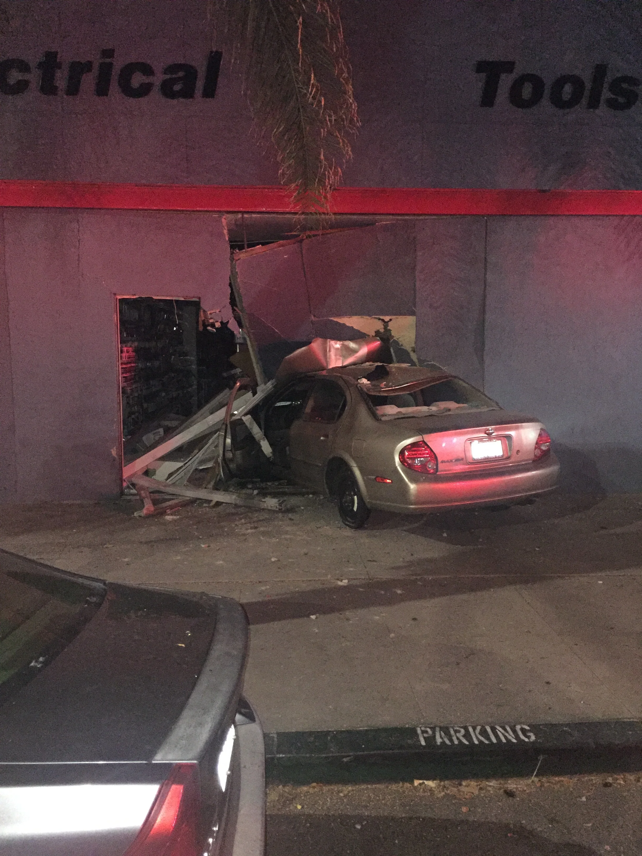 Car over here a car over there.... 