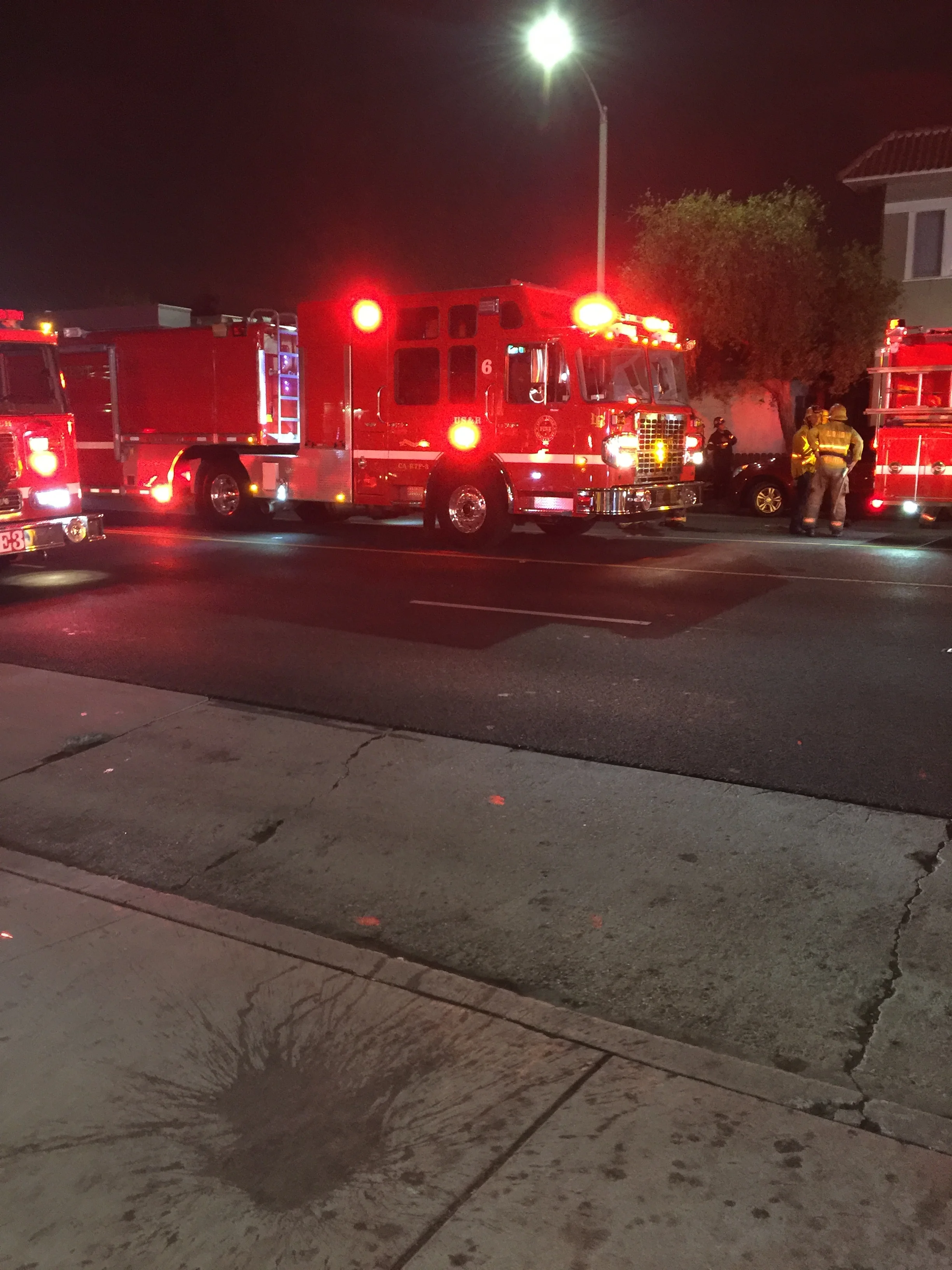 Quite the Scene for most, another day in the office for us. 