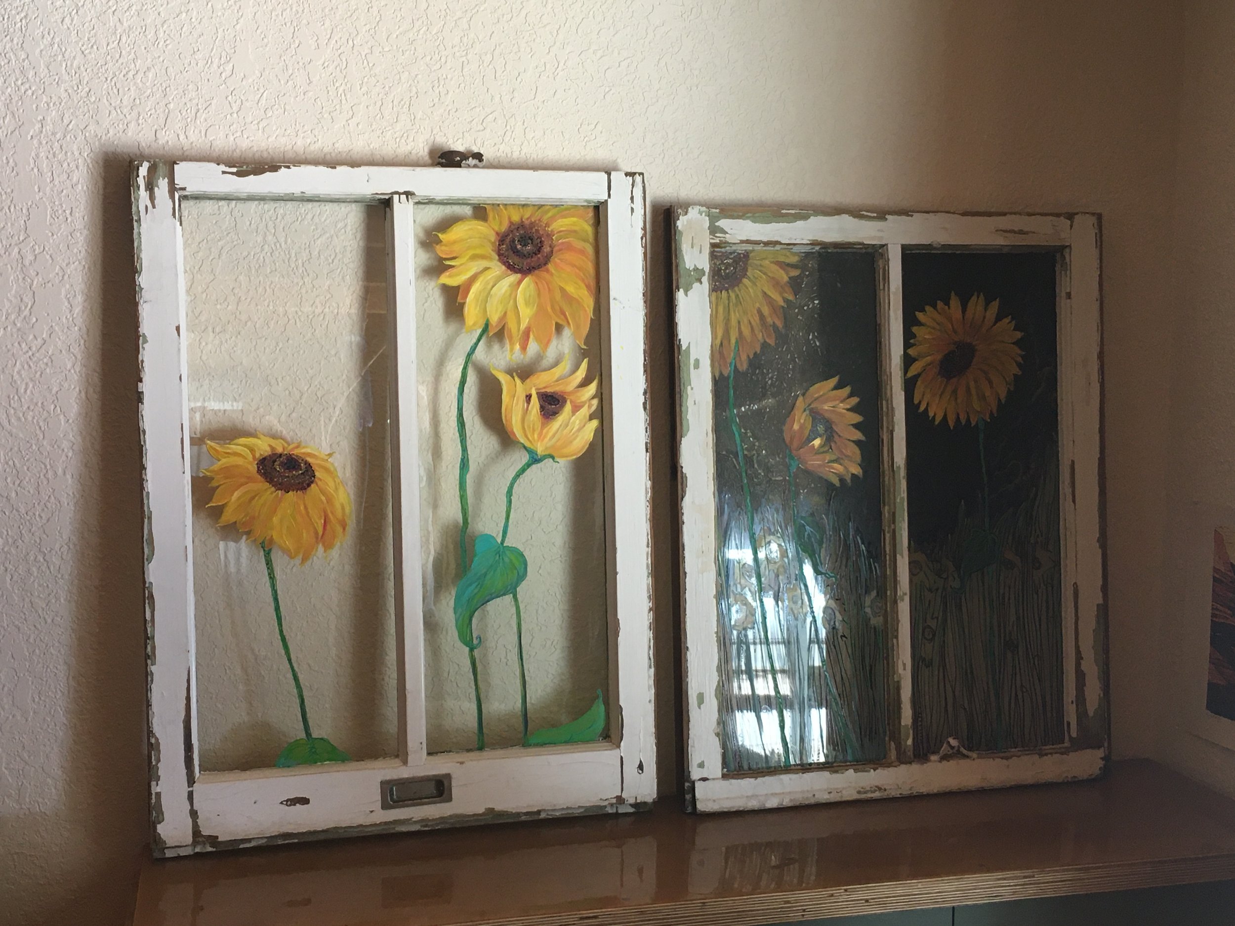 Window Art for a Tahoe office space
