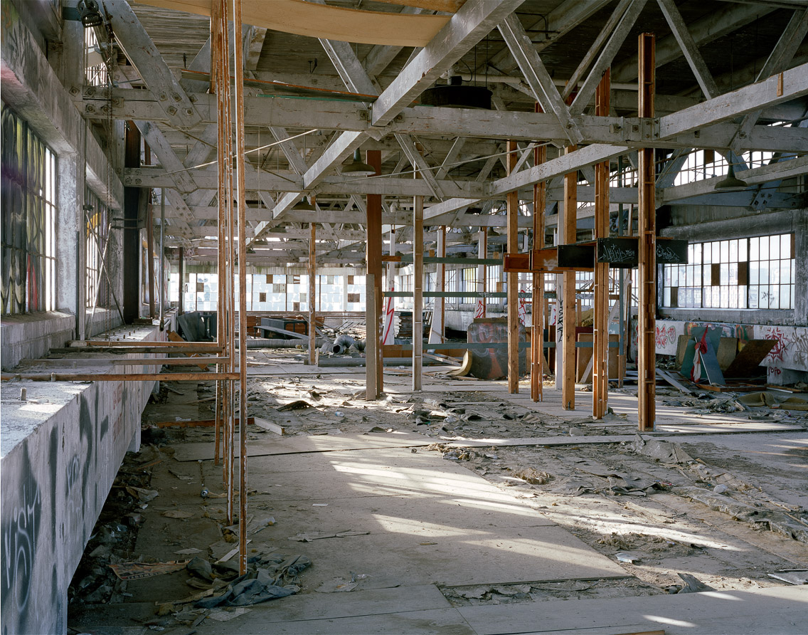 Inglis Plant, Liberty Village, Toronto, Ont., 2006. #1 (demolished to make way for condos) 20"x24" haikyo seiro artist's statement