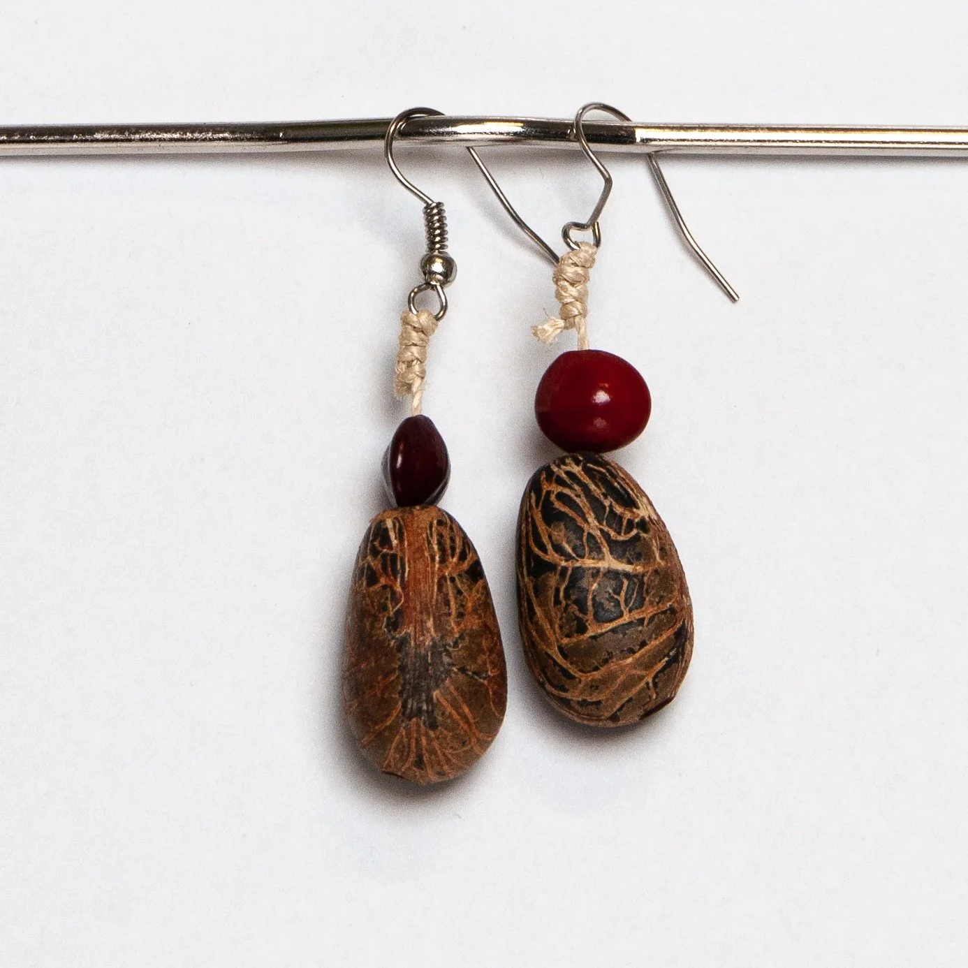 tagua örhänge achuar