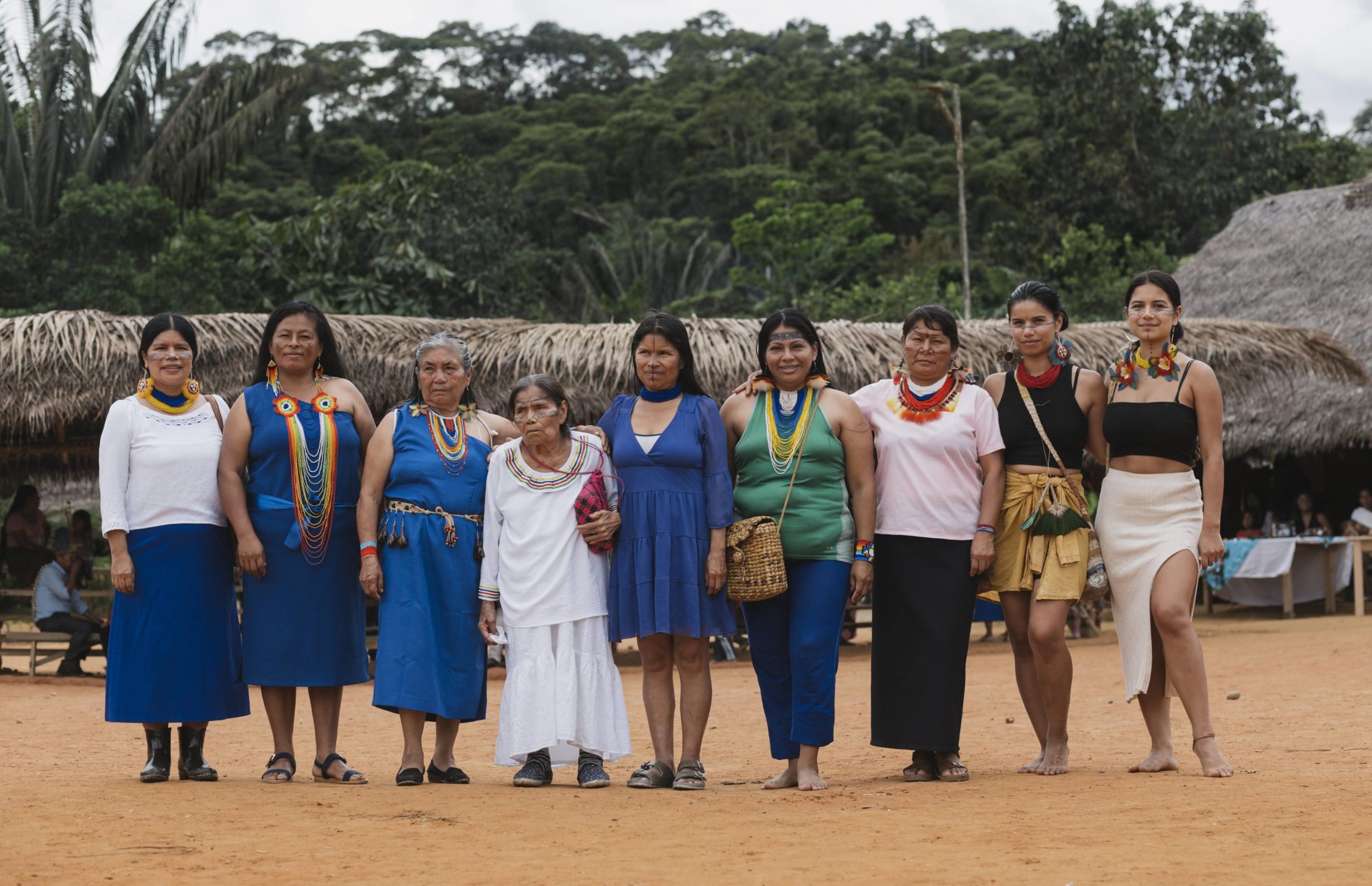 Mujeres Amazónicas. Foto: Joselyne Márquez de la Plata