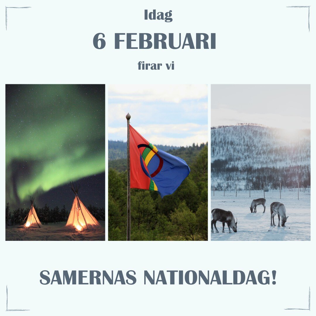 Idag, 6 februari, firar vi samernas nationaldag, en dag d&aring; vi vill lyfta det samiska urfolket, dess kultur och levnadss&auml;tt. Men vi vill ocks&aring; uppm&auml;rksamma det f&ouml;rtryck, rasism, st&ouml;ld och kr&auml;nkningar av och mot sam