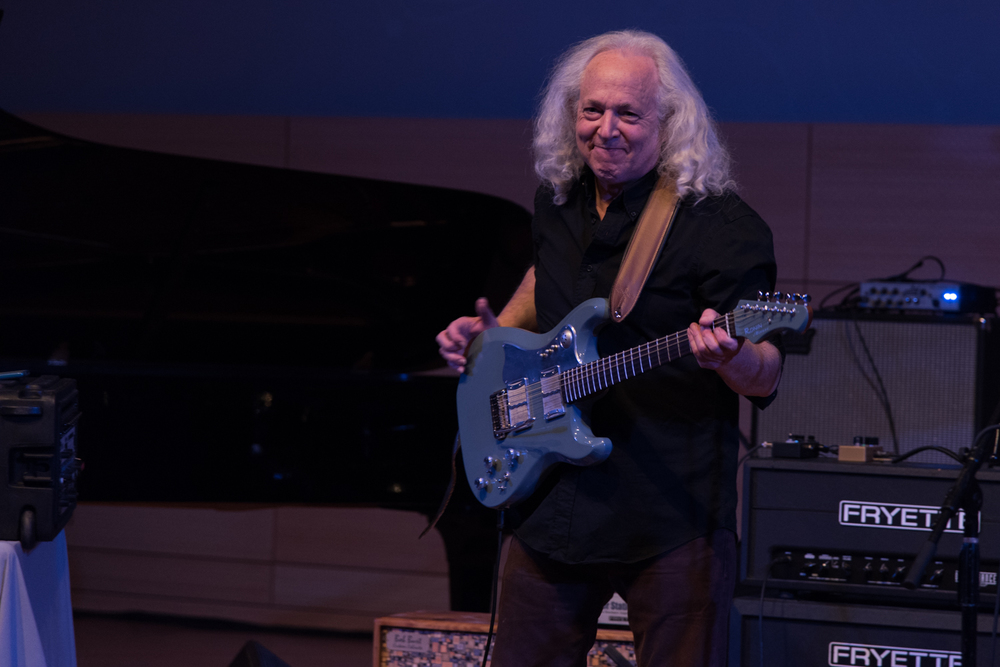 David Torn at the New School Tishman Auditorium - ECM Records Stage on Friday night, January 15.