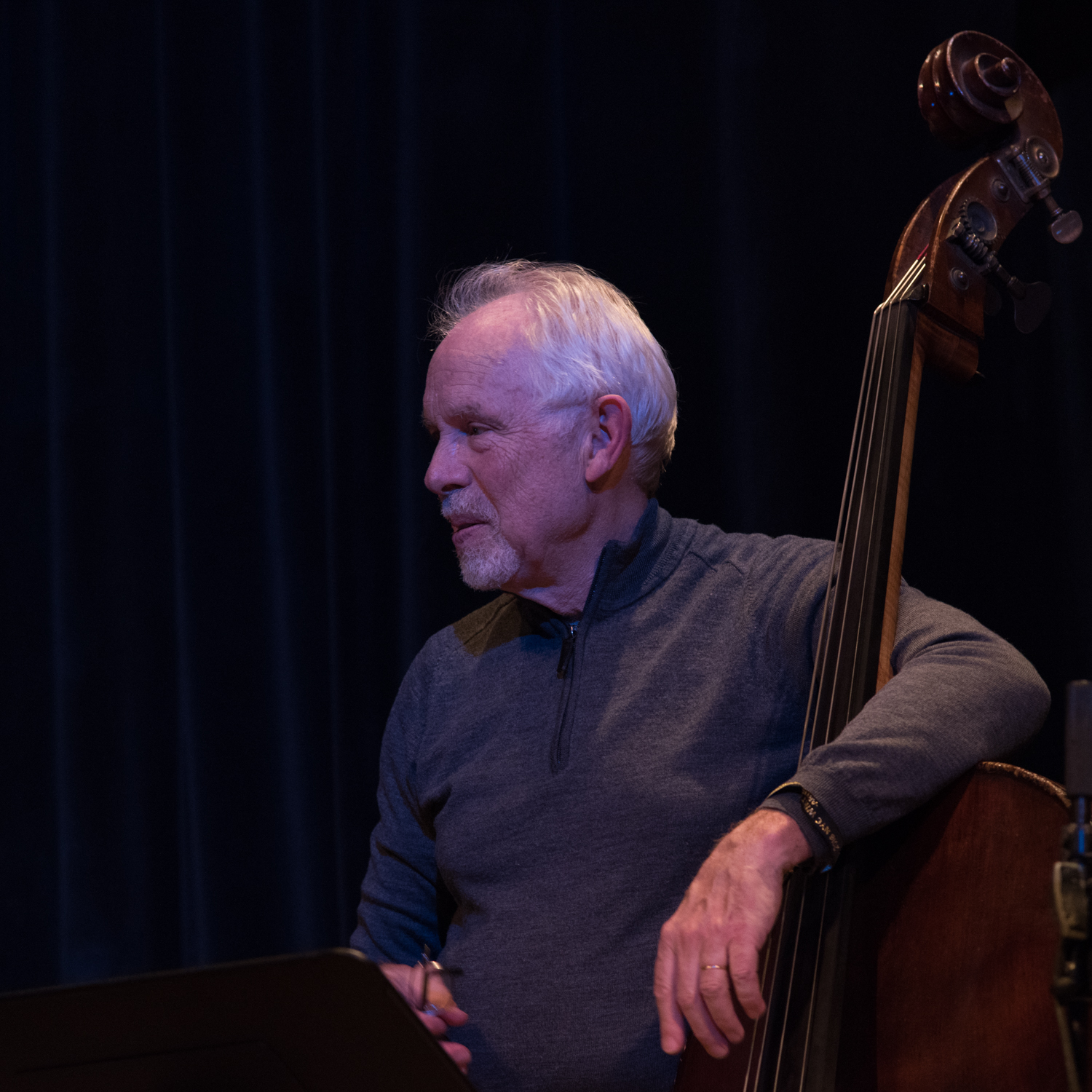 Cameron Brown performing at New School Auditorium - 12th Street, January 16.