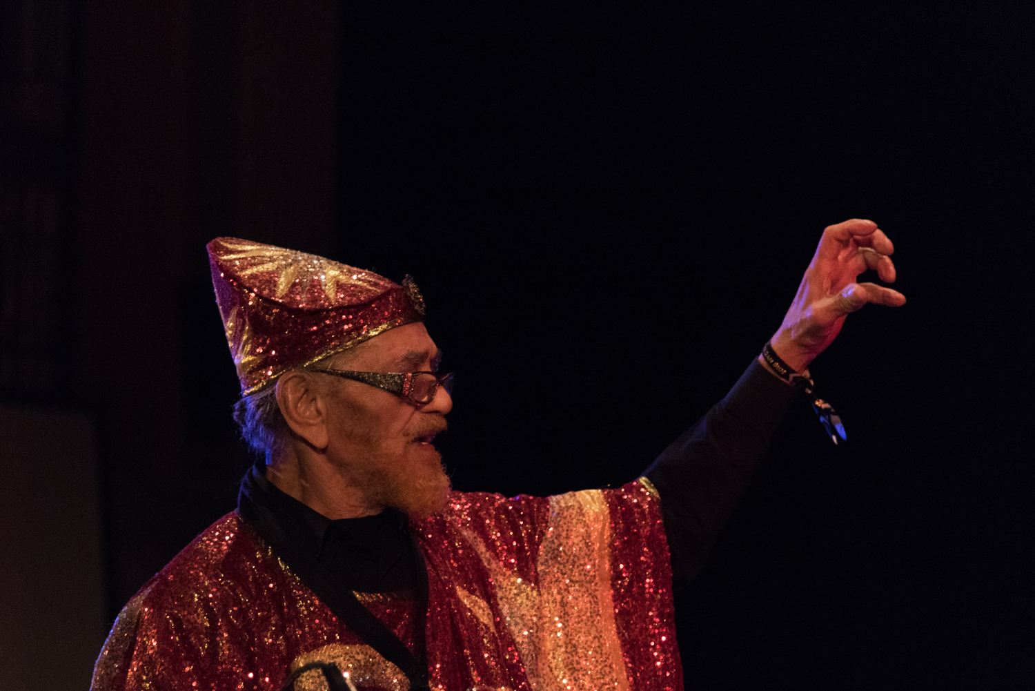 Sun Ra Arkestra - Marshall Allen performing at Judson Church, January 16.