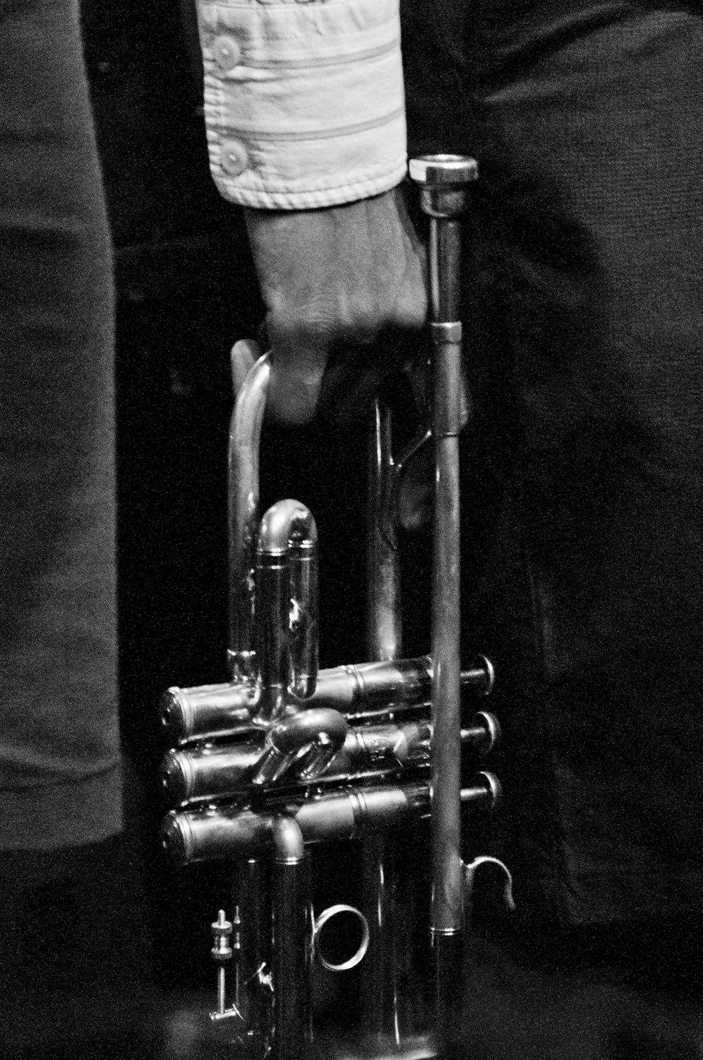 Jonathan Finlayson's trumpet, New York 2015