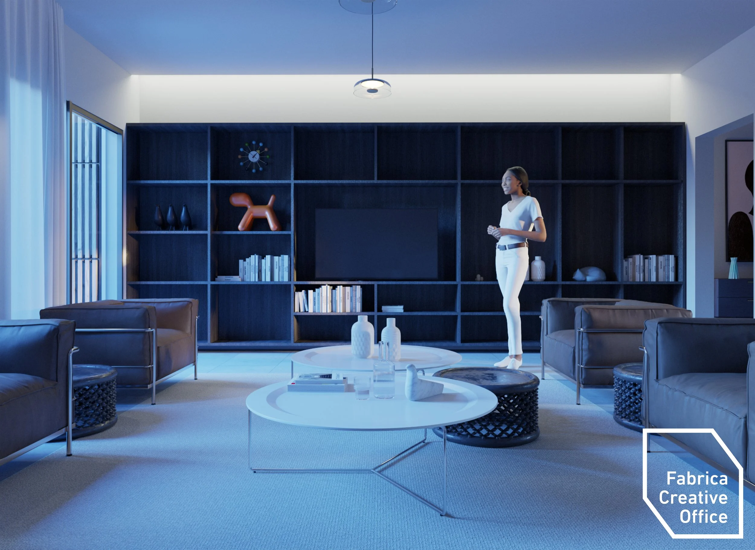 Résidence privée / Living room/ Bandjoun