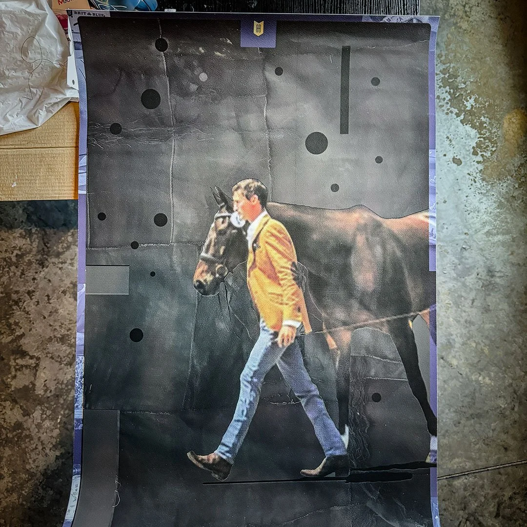 I’ve recently had the opportunity to meet Eric Adams of @britandblue through equestrian acquaintances and I was immediately drawn to the craftsmanship and authenticity of his brand. Brit & Blue's designs don’t come from the couture ho