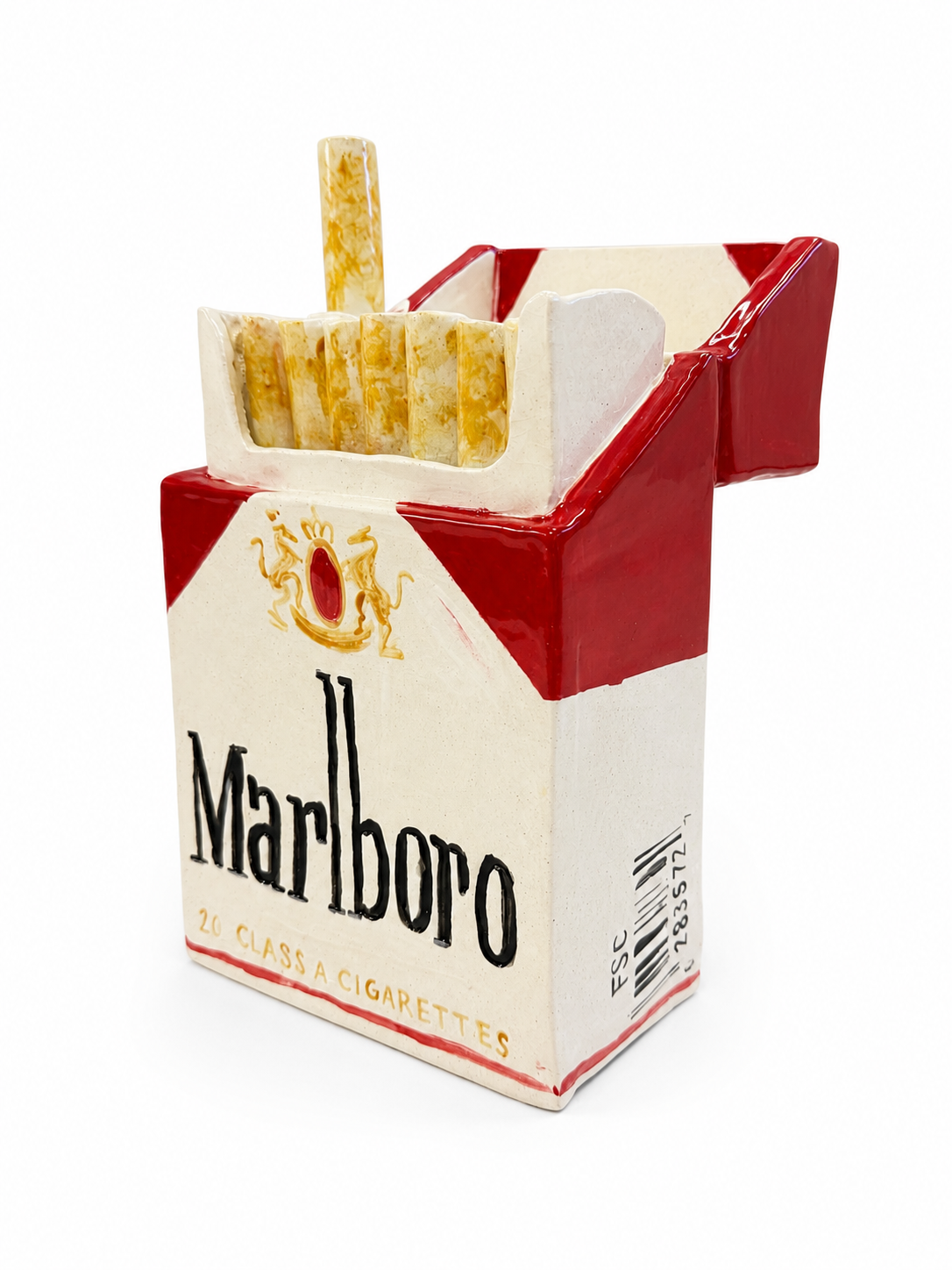 Cigarette Pack Menorah