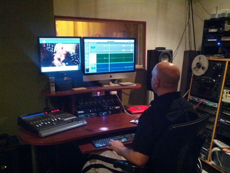 In the editing room