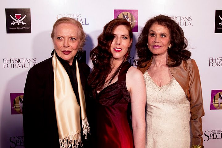 Barbara Bain, Julia Garcia Combs and Karen Black at the Laemmle's Music Hall Premiere of "Nothing Special"