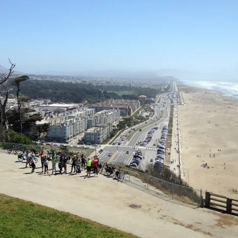 The view from Sutro heights Park. Photo by Alex Leanse