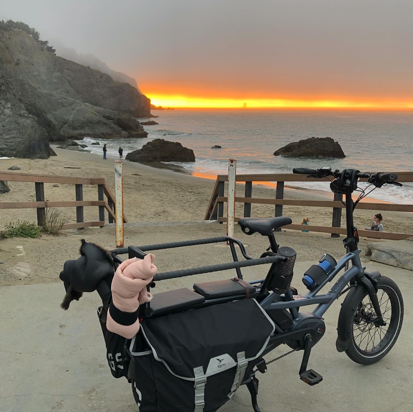 We went on an epic family bike ride to the beach. And in our family, that means we only took 1 bike, our @ternbicycles GSD 😂👍

@bikepretty 

#bicycleadventure #bicycleadventures #cargobike #cargobicycle #bicycleride #bicycleriding #bicycleexplorati