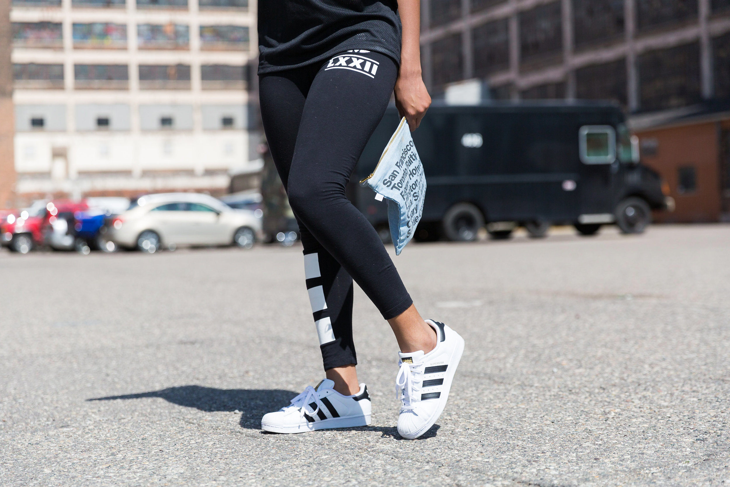  I had my eyes on the Adidas Superstar Shell Toe Shoes and when I received them as a gift, I had to find a dope outfit to go with it!