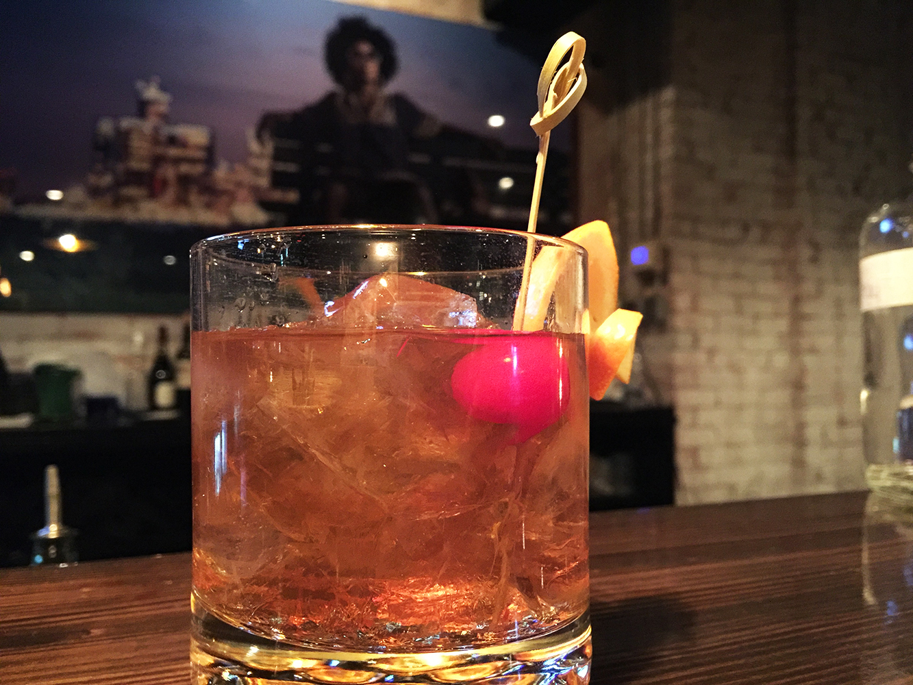 "Manhattan" on the rocks