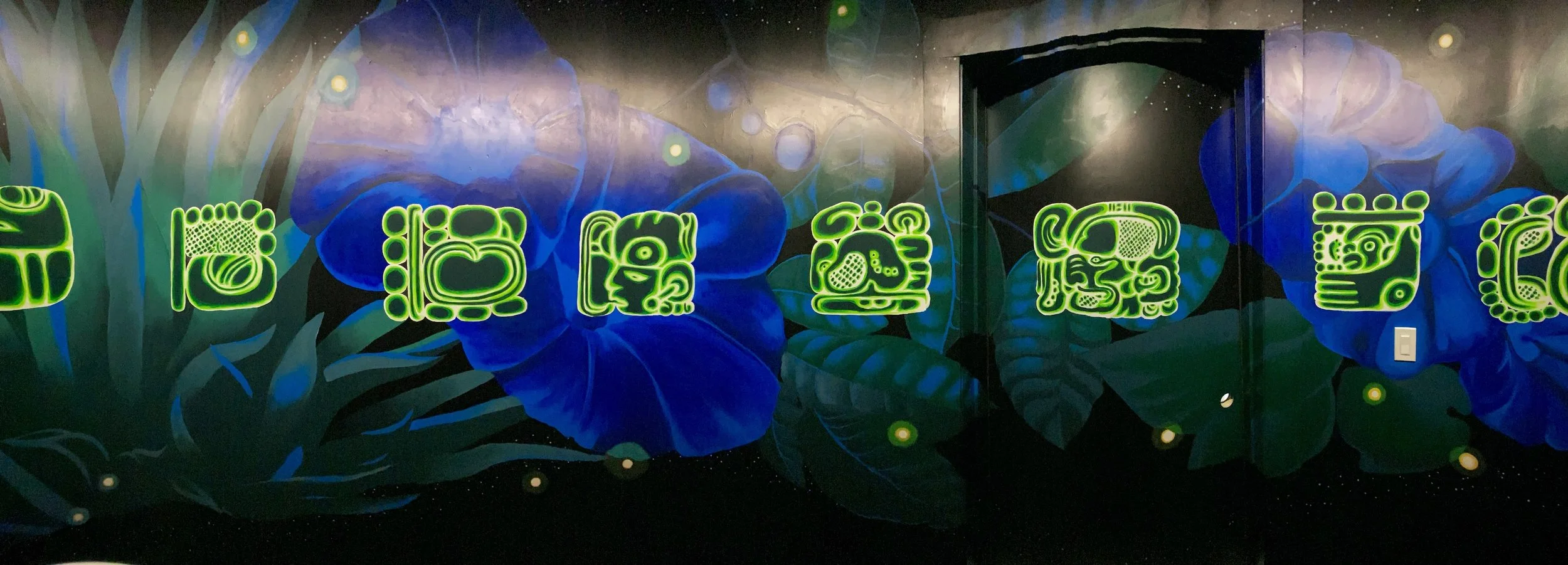 Lords of Night mural by Fu'una