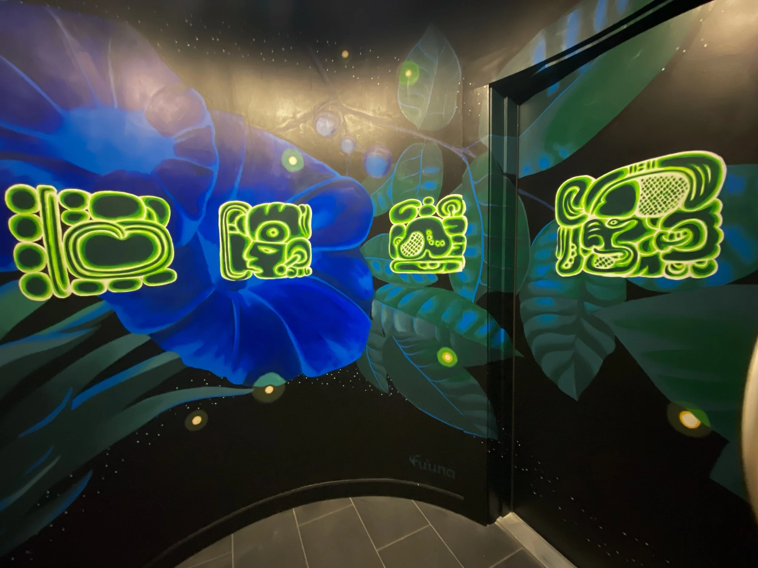 installation view of "Lords of Night"