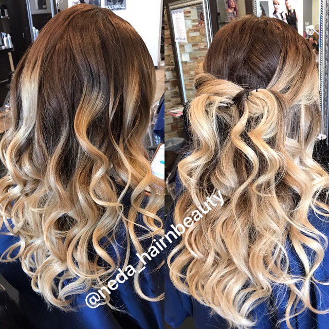 Curls & Style by Neda! 💛#beauty #curls #americansalon #modernsalon #hairstyles #hairconcept2000 #woodlandhills #longhair