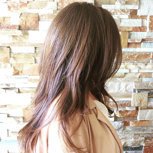 Lowlights for the upcoming summer ☀️ #lowlights #longhair #summer #modernsalon #americansalon #hairconcept2000 #woodlandhills #hairbyveesun