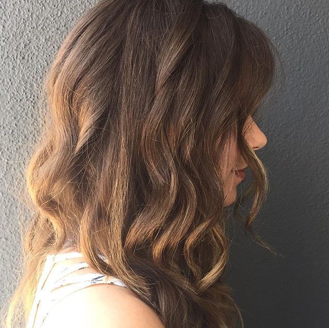 Bouncy summer curls ☀️ #hair #summer #highlights #behindthechair #modernsalon #hairconcept
