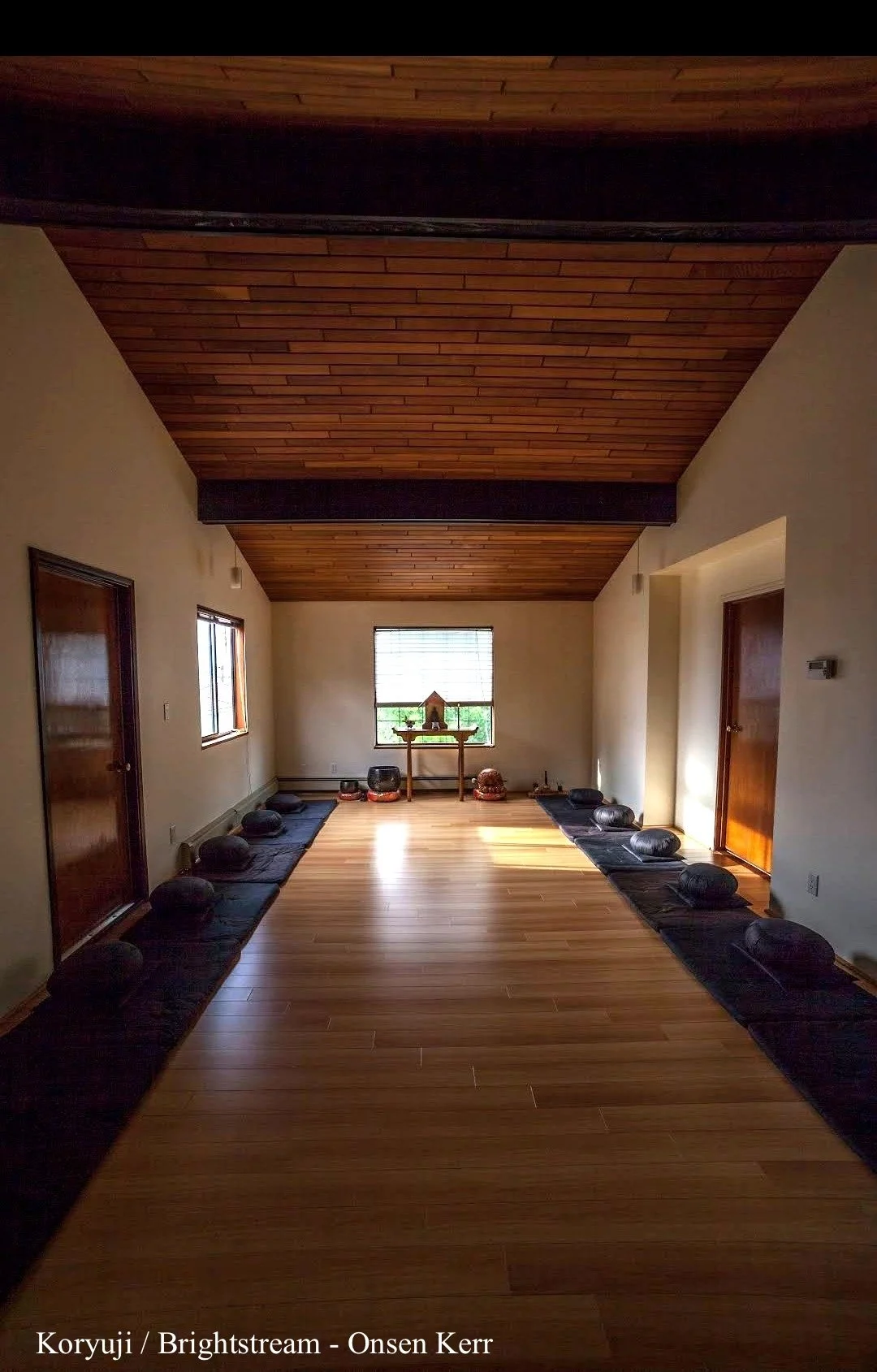 Bright Stream Temple Closed for August/September